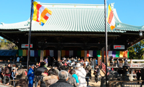 東海村の村松山虚空蔵堂